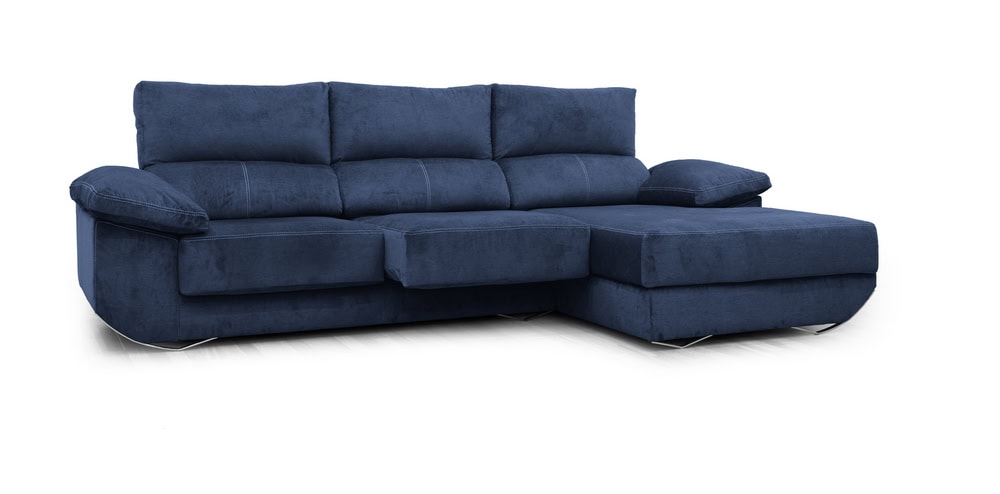 Alice Chaiselong deslizantes XXL - Azul Marino