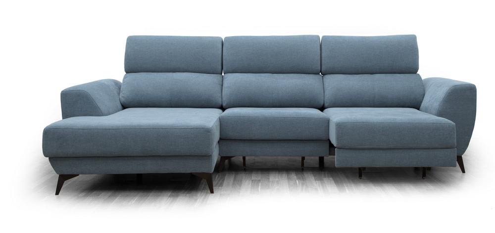 Ampuria Chaiselong deslizante XXL - Azul