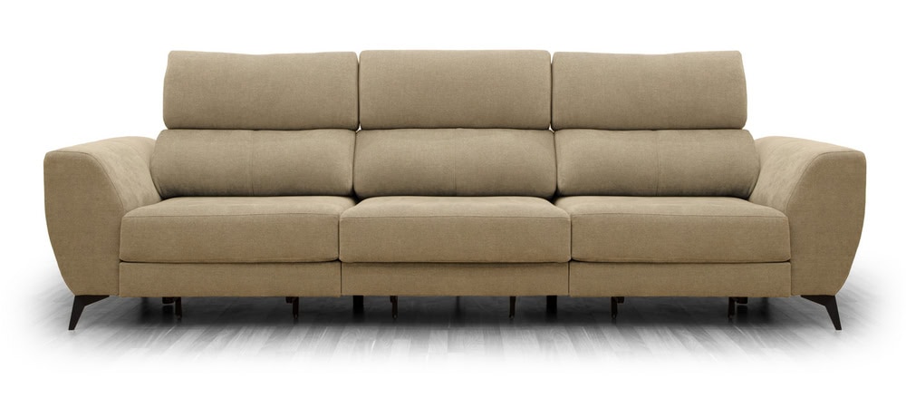 Ampuria Sofá 3 asientos deslizantes XXL - Beige