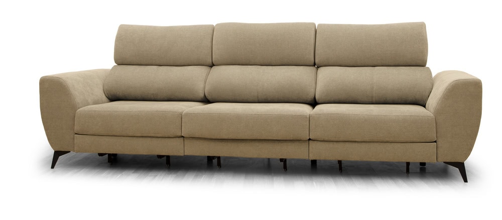 Ampuria Sofá 3 asientos deslizantes XXL - Beige
