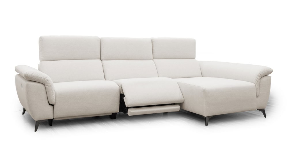 Asem Chaiselong Relax Eléctrico - 01 Vison