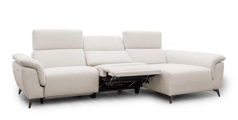 Asem Chaiselong Relax Eléctrico - 01 Vison