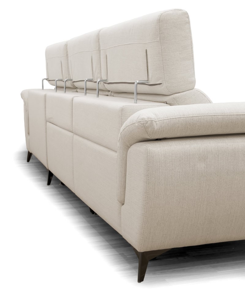 Asem Chaiselong Relax Eléctrico - 01 Vison