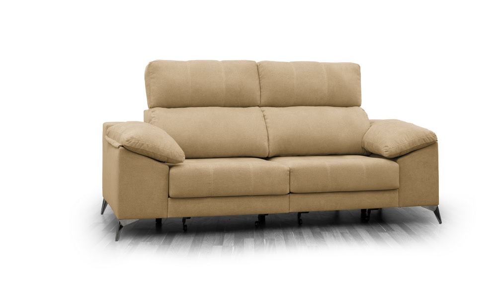 Manises Sofá 2 asientos deslizantes XXL - Crema