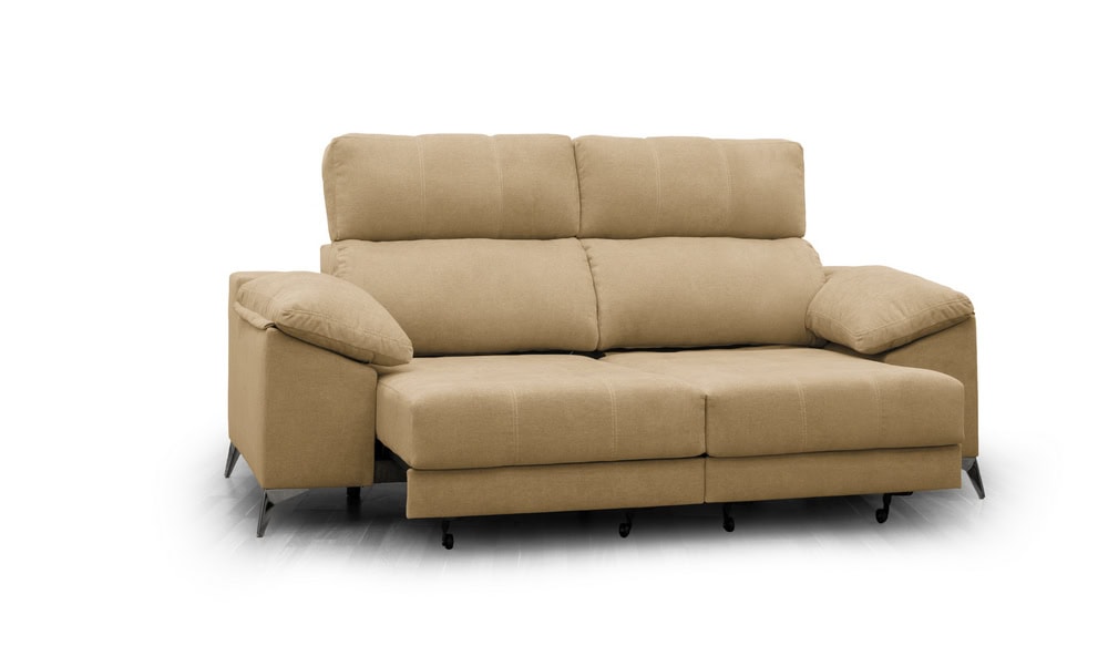Manises Sofá 2 asientos deslizantes XXL - Crema