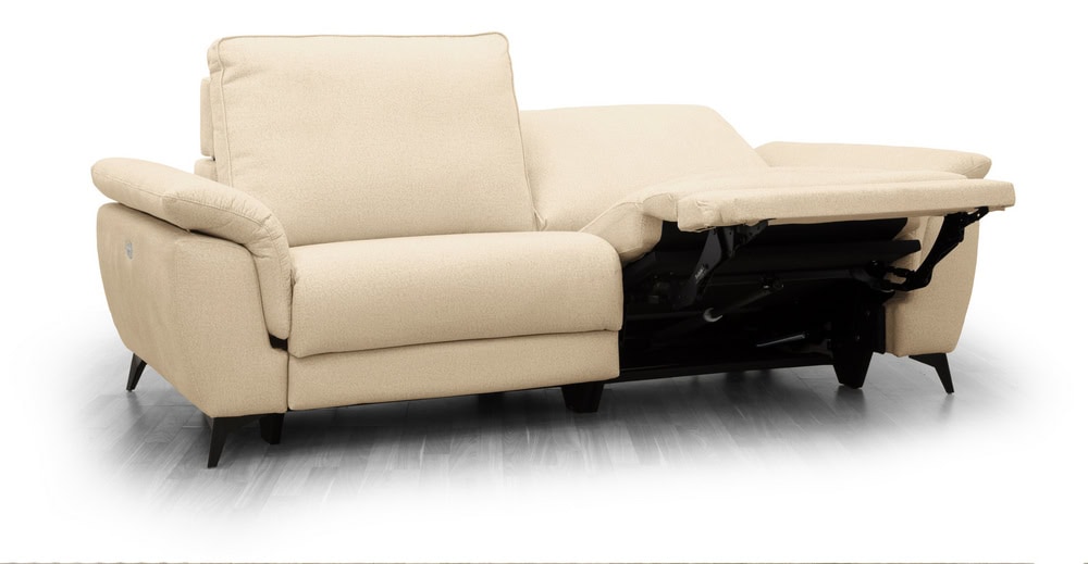 Moli Sillón Relax Giratorio - Arena - Cordón Negro