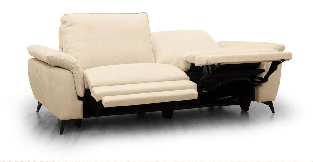 Moli Sillón Relax Giratorio - Arena - Cordón Negro