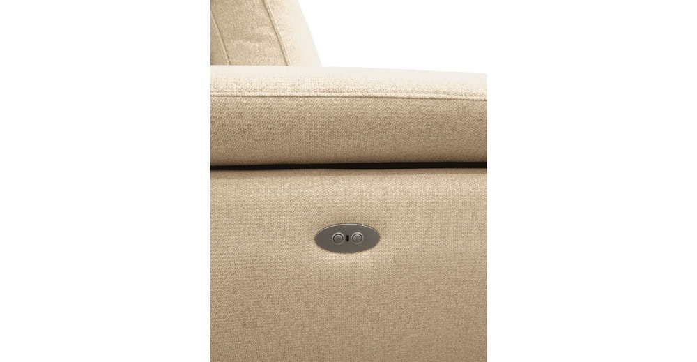 Moli Sillón Relax Giratorio - Arena - Cordón Negro