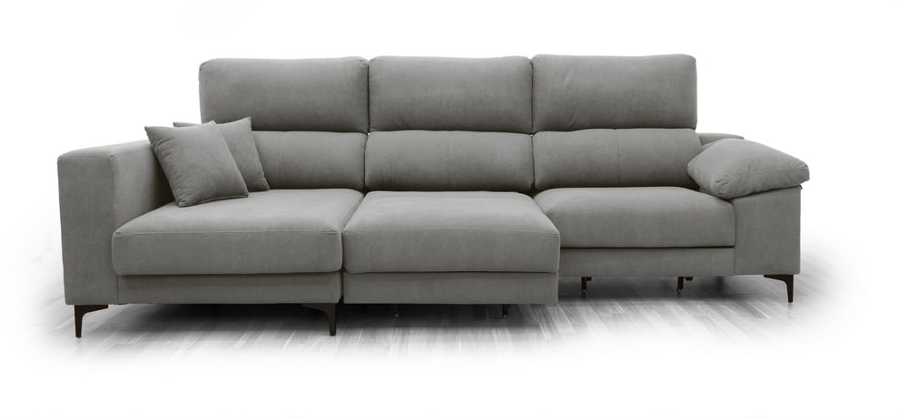 Trebol Chaiselong deslizante XXL - Plata