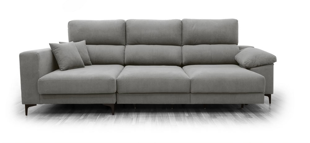 Trebol Chaiselong deslizante XXL - Plata